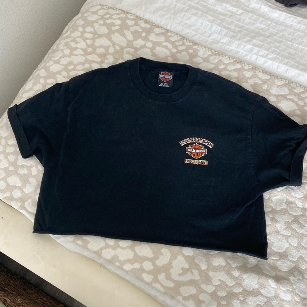 Harley Davidson Cropped Graphic
